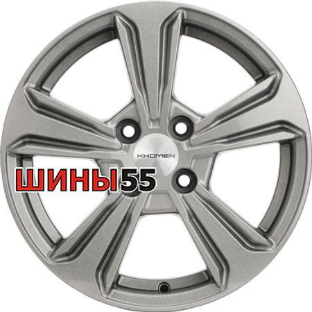 Диск Khomen Wheels KHW1502 (Solano) 6x15 4x100 ET45 54,1 G-Silver